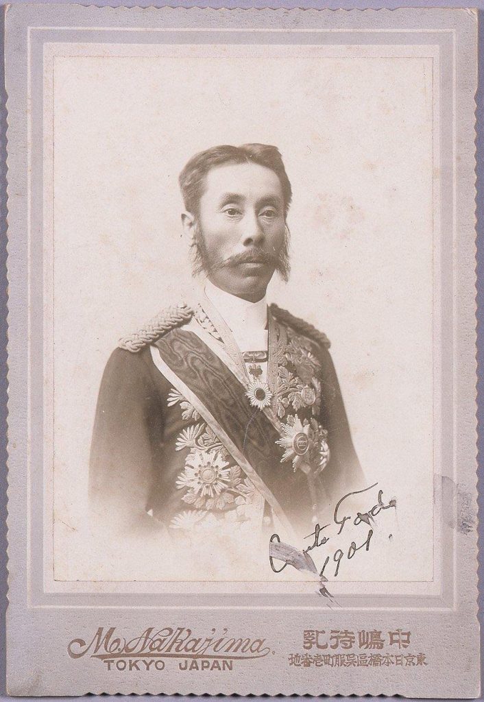 作品画像:戸田氏共伯爵 1901年(自筆サイン入り)