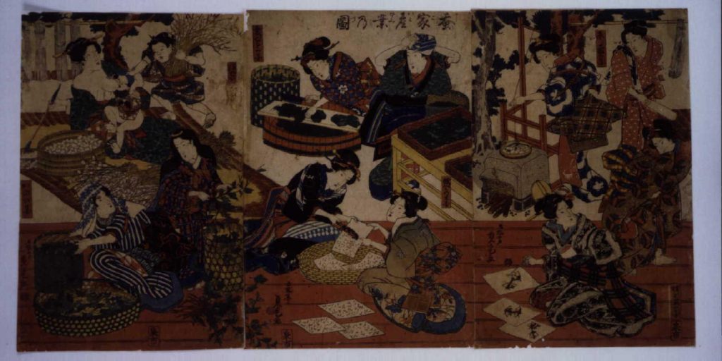作品画像:蚕家産業乃図