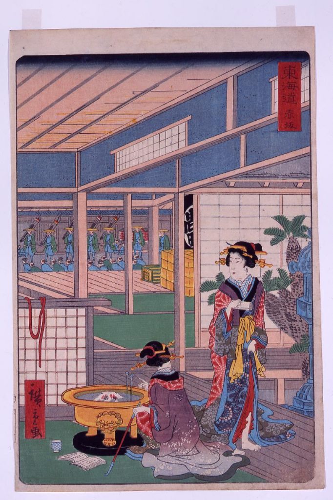 作品画像:東海道 赤坂