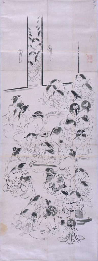 作品画像:粉本 福女百態