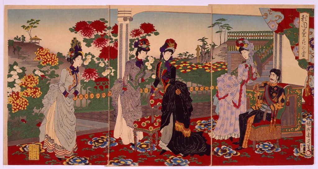 作品画像:秋園菊花の盛