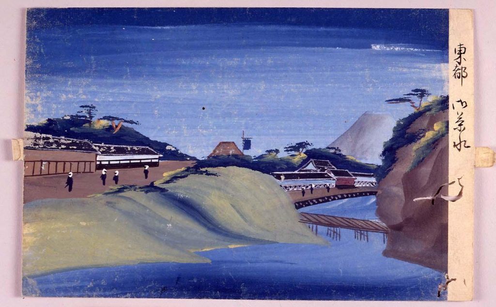 作品画像:泥絵 東都御茶水