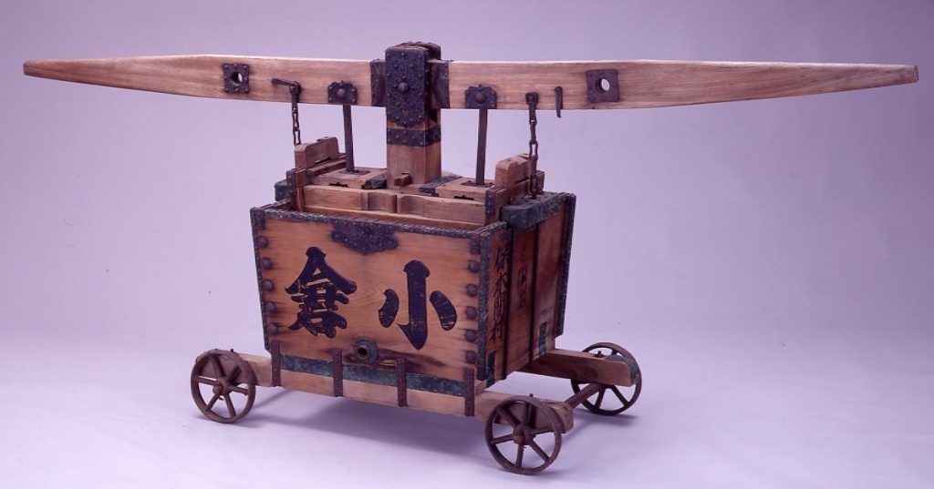 作品画像:消防ポンプ(雲龍水)