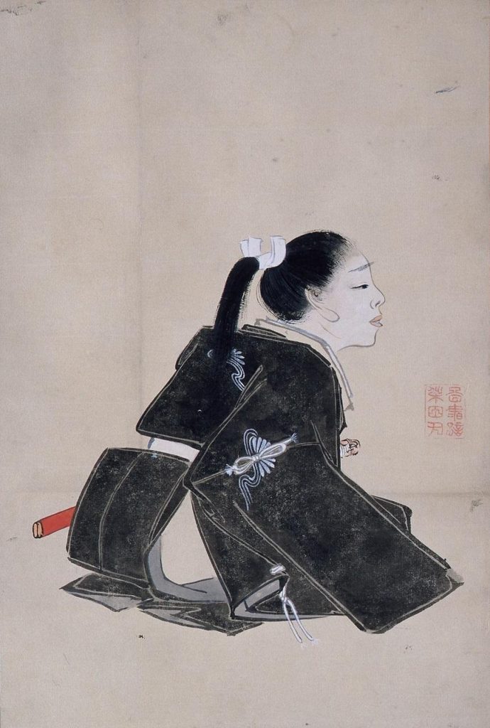 作品画像:粉本 桜井の別れ 楠正行