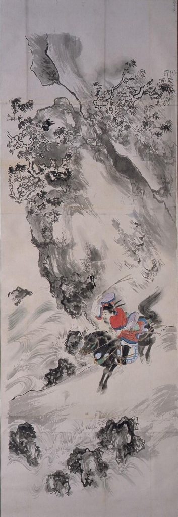 作品画像:粉本 玄徳檀渓を越える