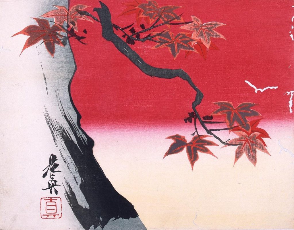 作品画像:多色刷 楓