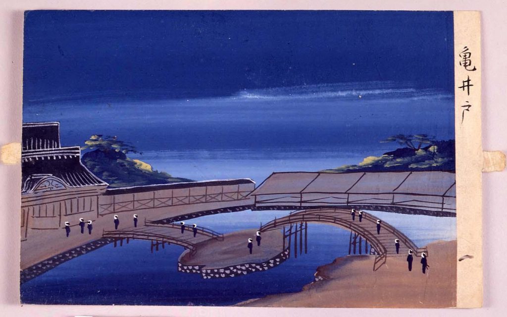 作品画像:泥絵 亀井戸