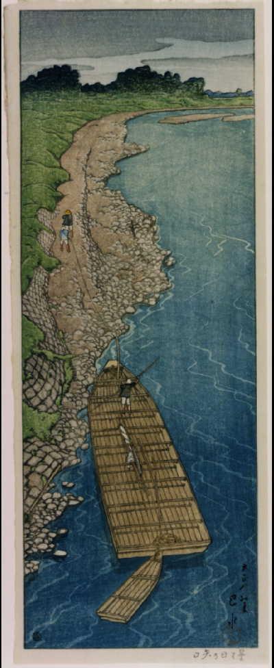 作品画像:曇り日の矢口