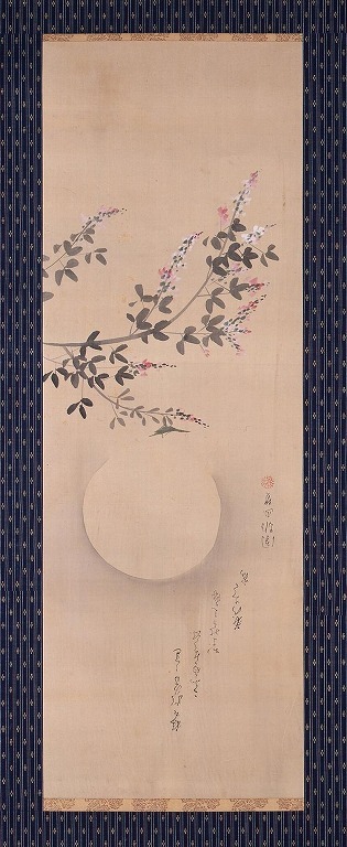 作品画像:月と萩