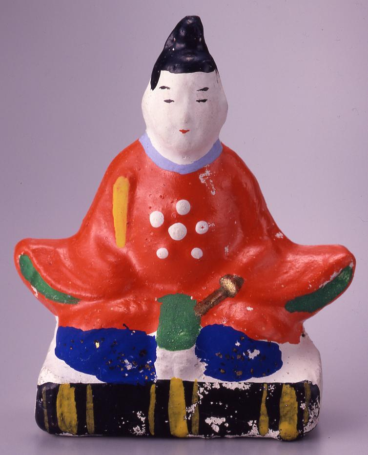 作品画像:今戸人形 天神(中)