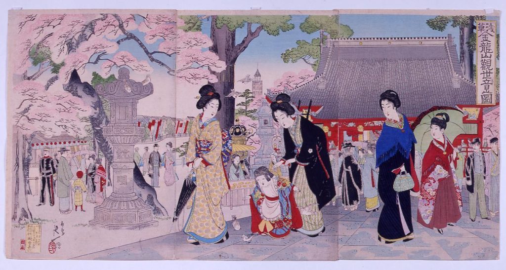 作品画像:浅草金龍山観世音之図