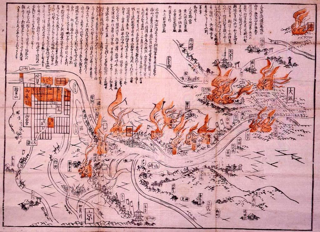 作品画像:鳥羽伏見合戦図