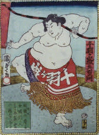 行司 木村庄之助・千羽ヶ嶽兵右エ門 行司 木村庄之助