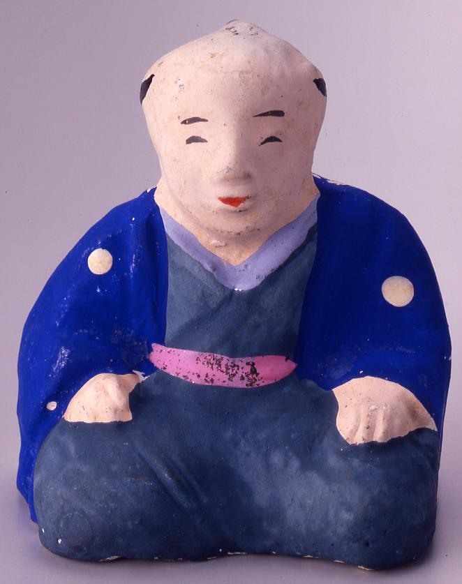 作品画像:今戸人形 さんすくみ(庄屋)