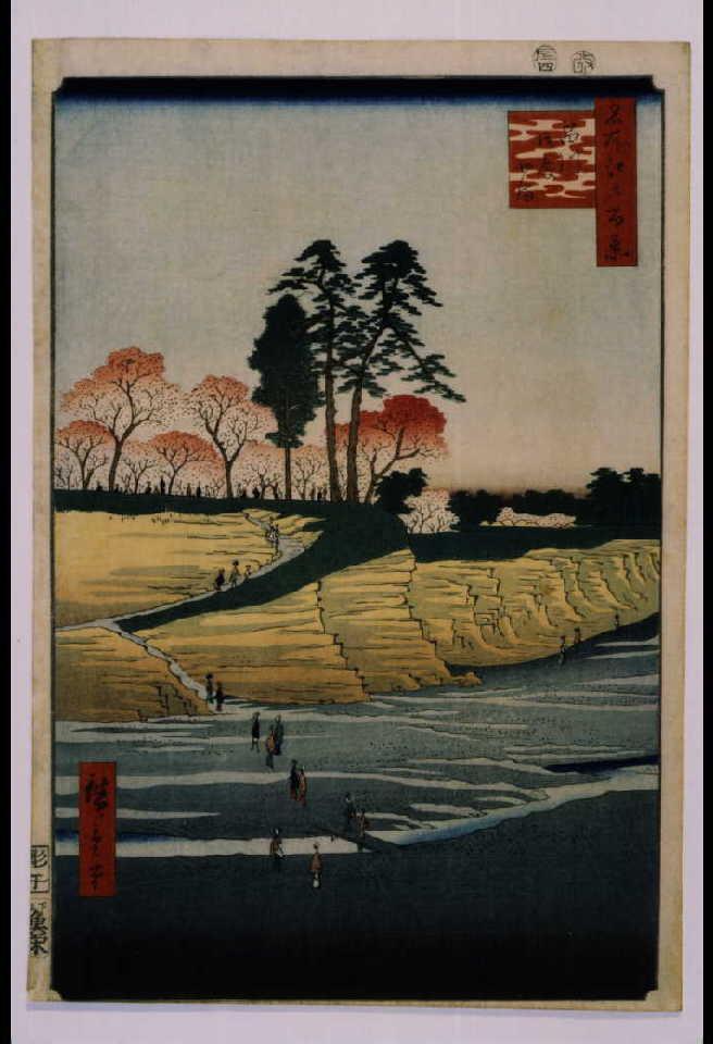 作品画像:名所江戸百景 品川御殿やま