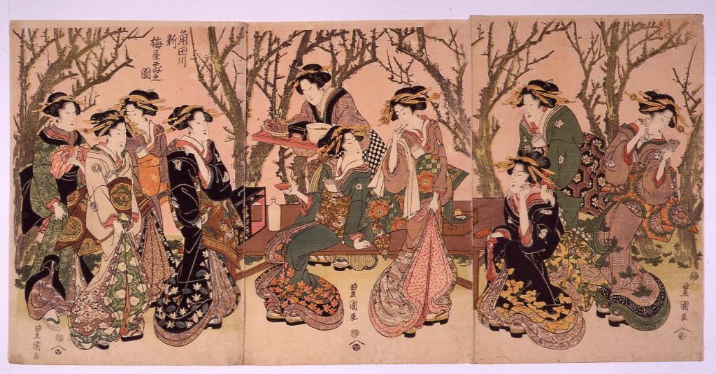 作品画像:角田川 新梅屋敷之図