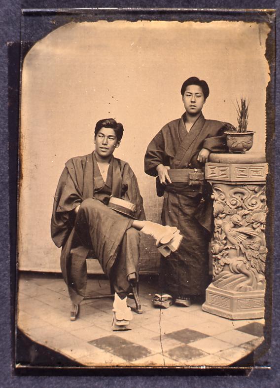 作品画像:男性2人像