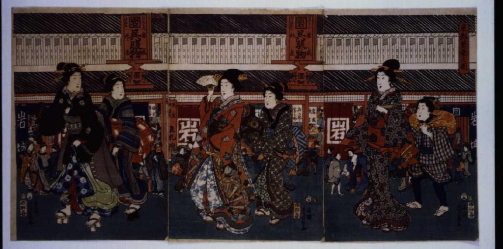 作品画像:東都繁栄之図