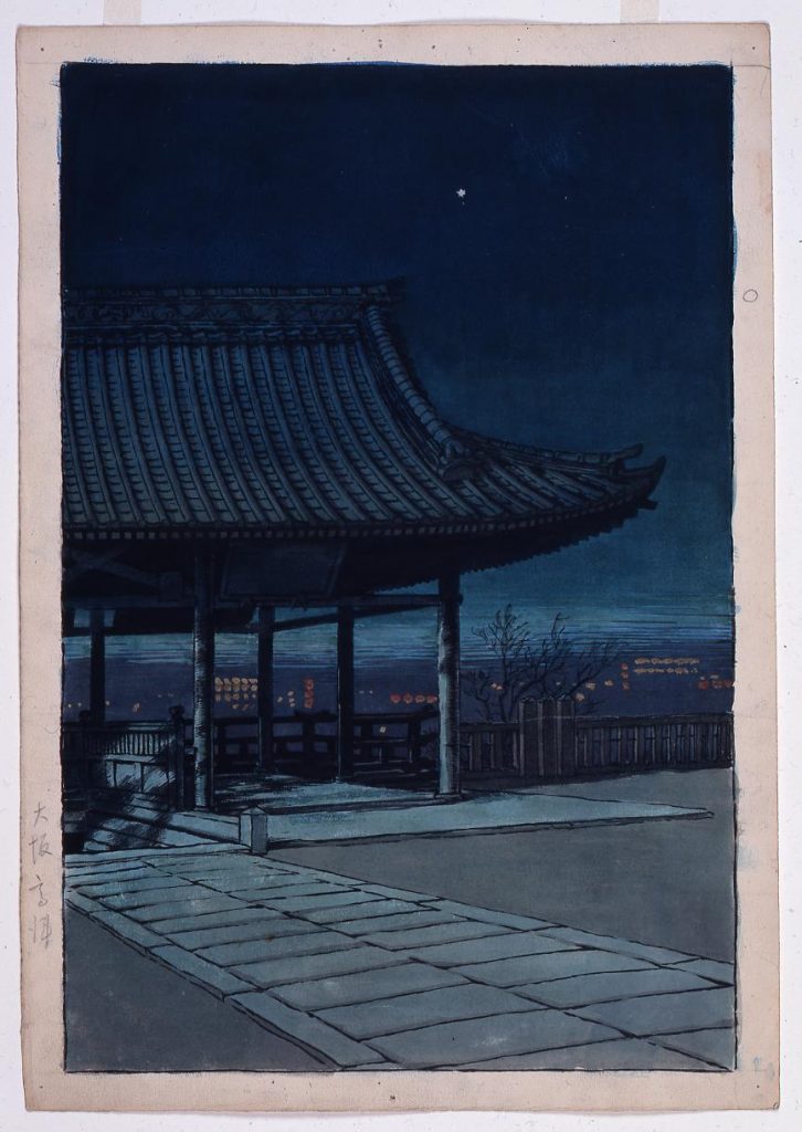 作品画像:旅みやげ第三集 大阪高津 原画