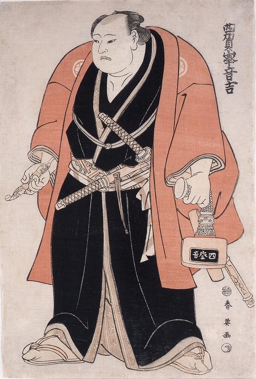 作品画像:相撲絵 四賀峯音吉
