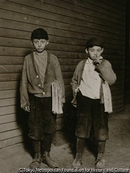 作品画像:新聞売りの少年たち、ニューヨーク