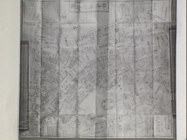 市ヶ谷牛込絵図