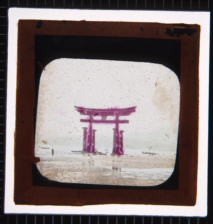 作品画像:幻燈種板 日本名所