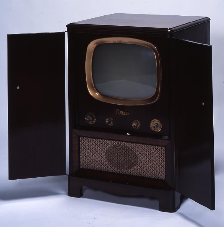 作品画像:真空管テレビ