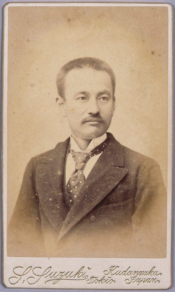 永井久一郎像