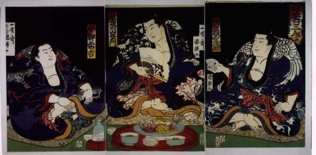 作品画像:見立若三人