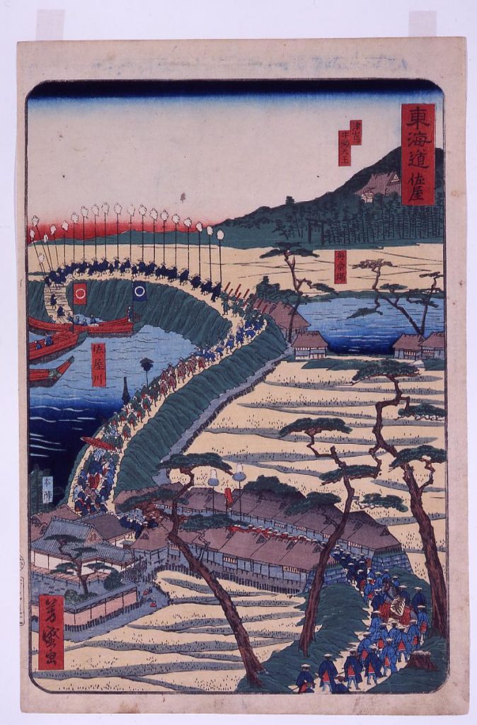 作品画像:東海道 佐屋
