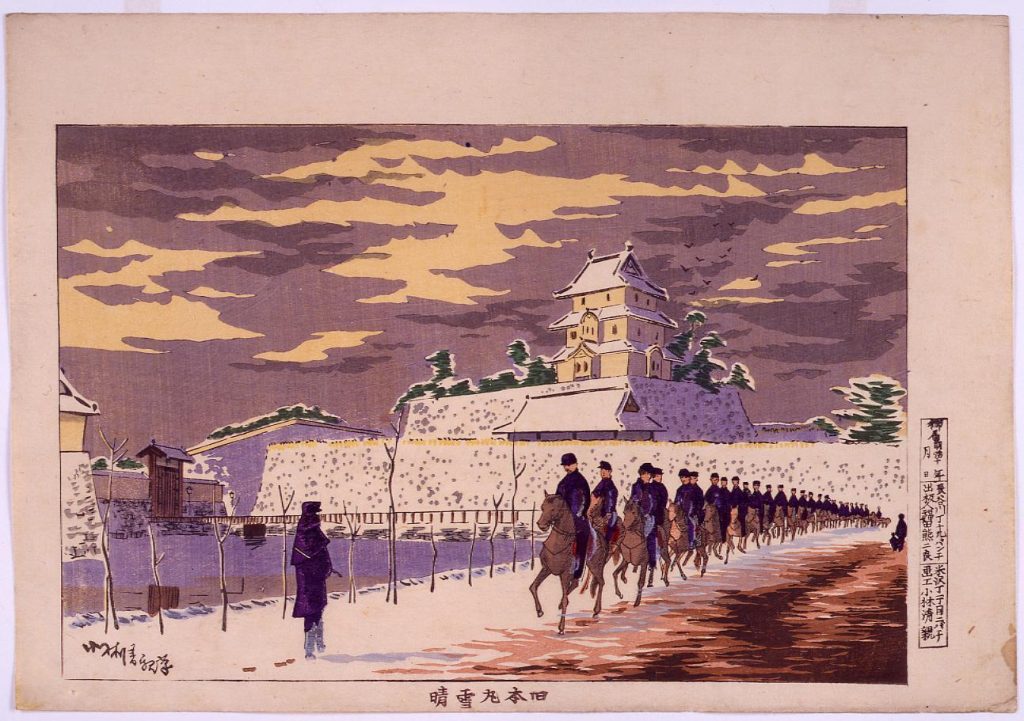 作品画像:旧本丸雪晴