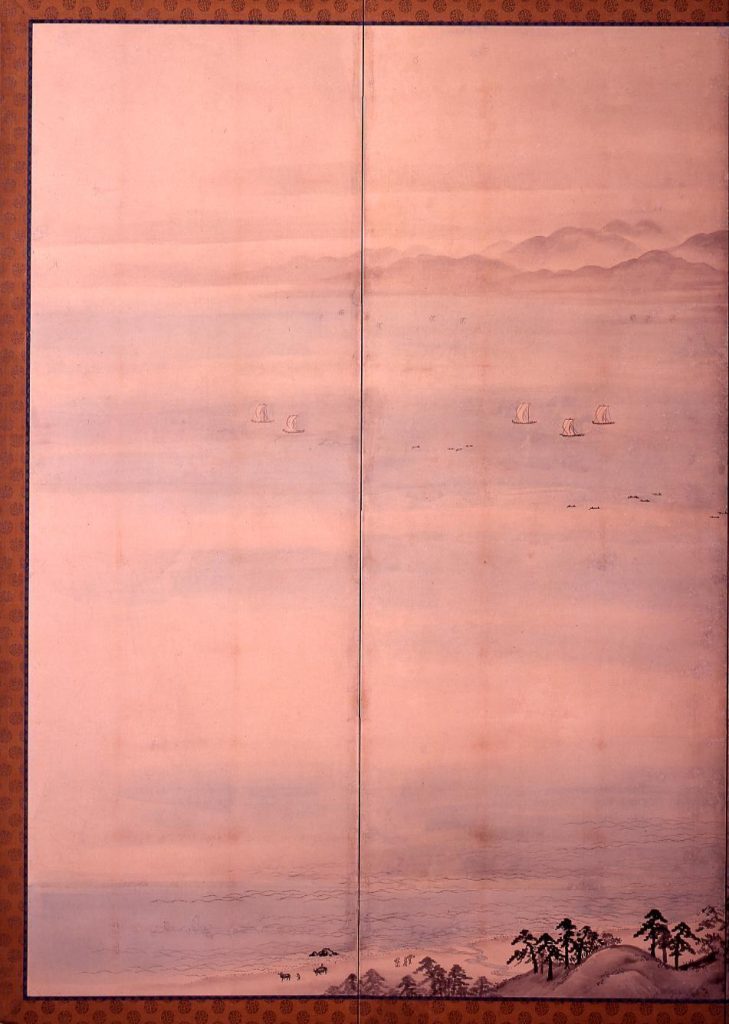 作品画像:鎌倉・江の島図屏風