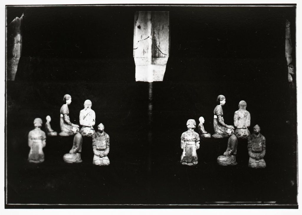 作品画像:法隆寺五重塔内塑像