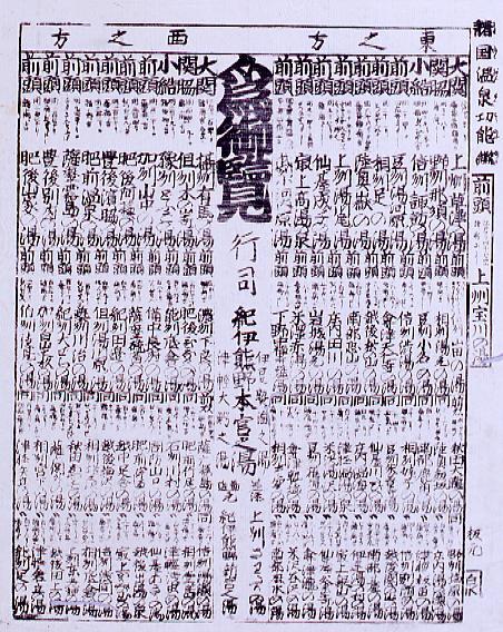 諸国温泉効能鑑