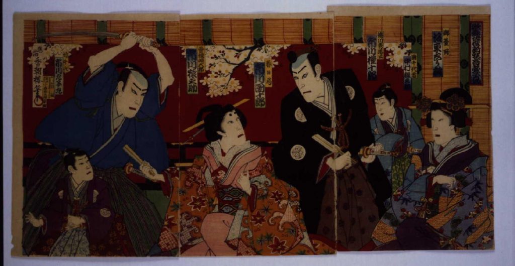 作品画像:歌舞伎座新狂言萱子の場