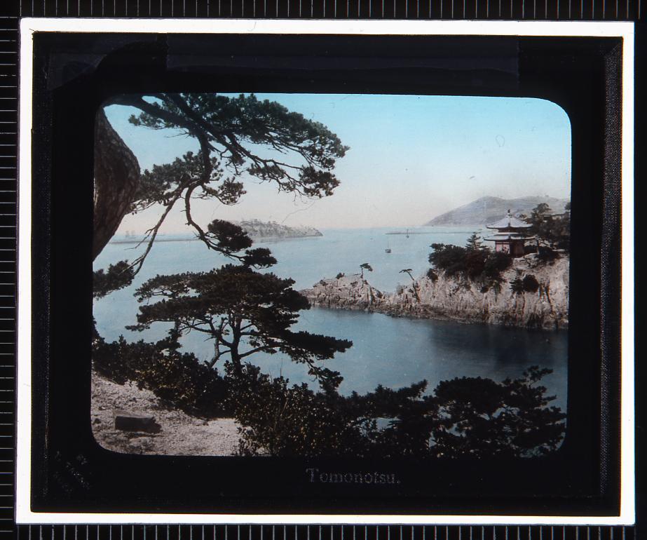 作品画像:広島 鞆浦(幻灯原板)