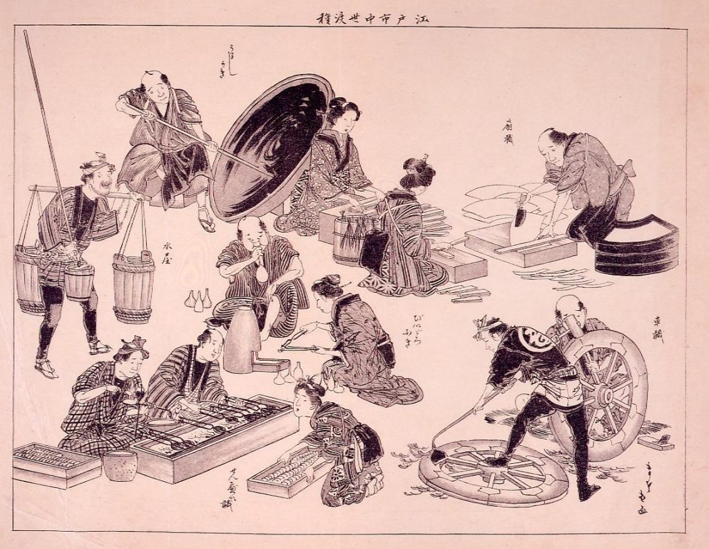 作品画像:江戸市中 世渡種