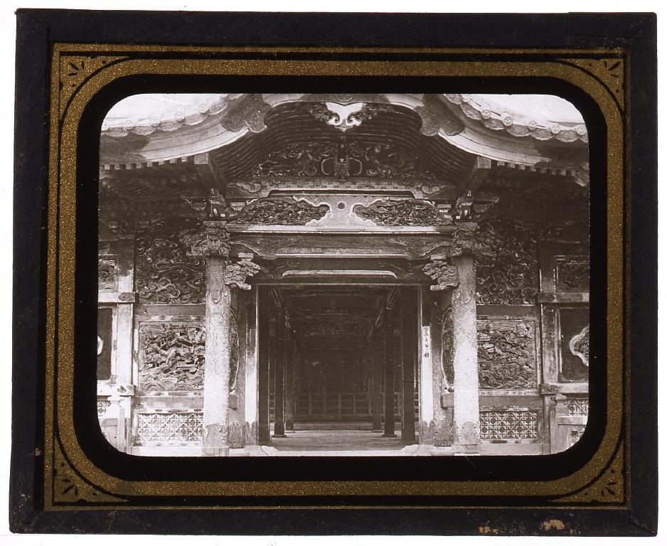 作品画像:芝増上寺の拝殿
