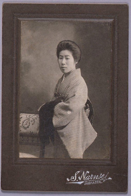 作品画像:川村ふく肖像