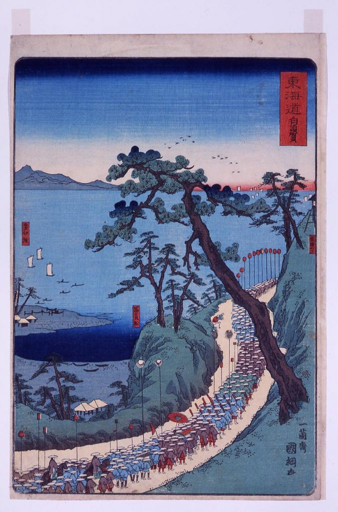 作品画像:東海道 白須賀