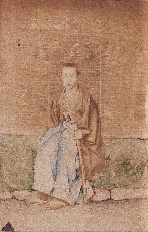 作品画像:川村清雄肖像(17歳 駿府にて)