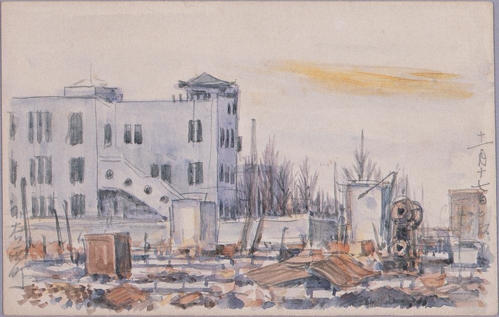 作品画像:東京戦災スケッチ122 下谷西町