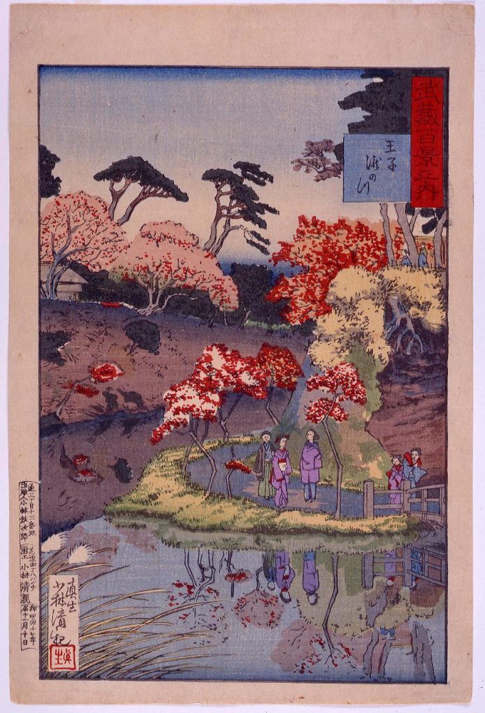 作品画像:武蔵百景之内 王子滝之川