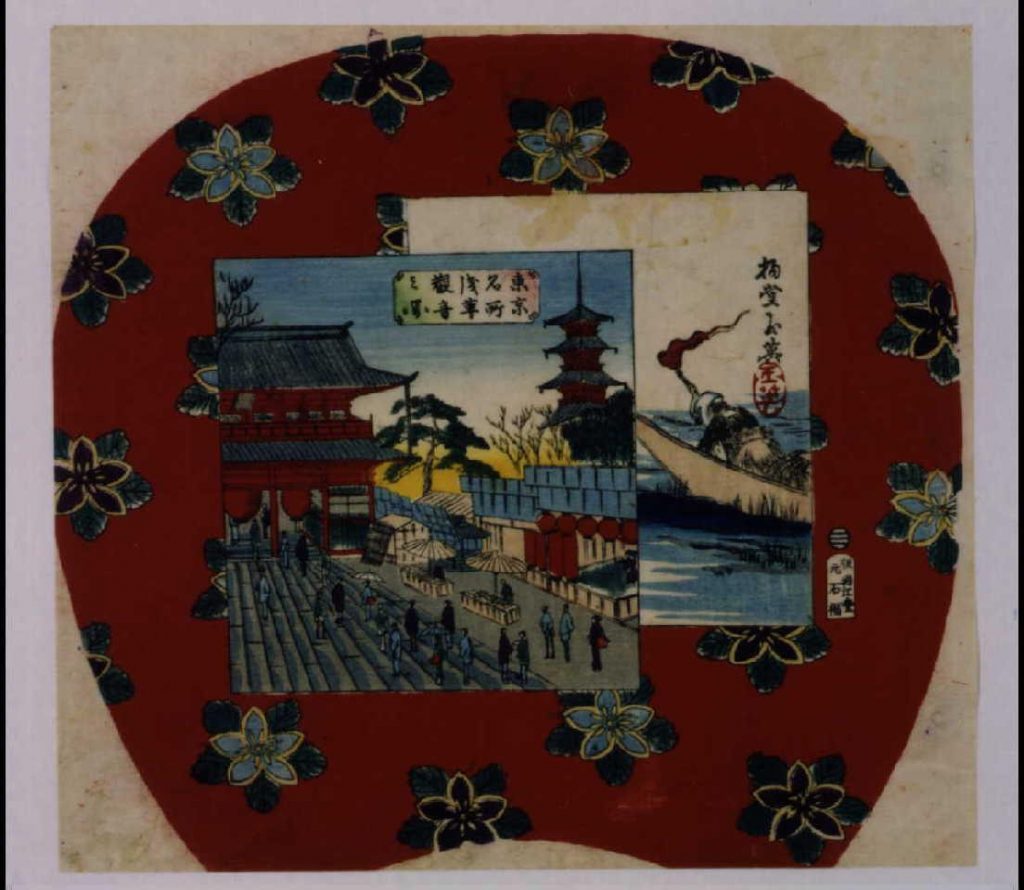 作品画像:東京名所 浅草観音之図