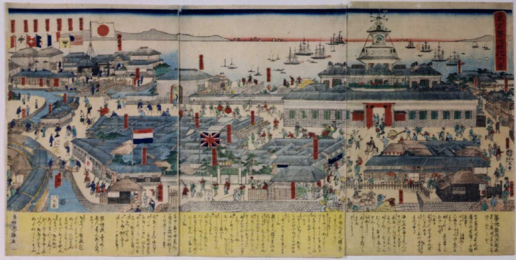 作品画像:東京築地鉄炮洲景