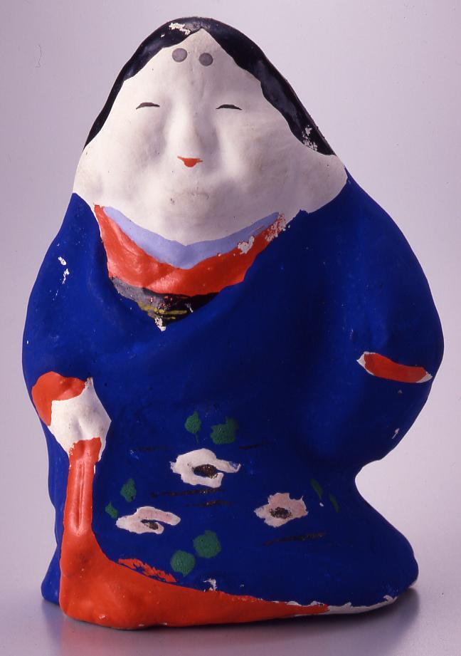 作品画像:今戸人形 おかめ