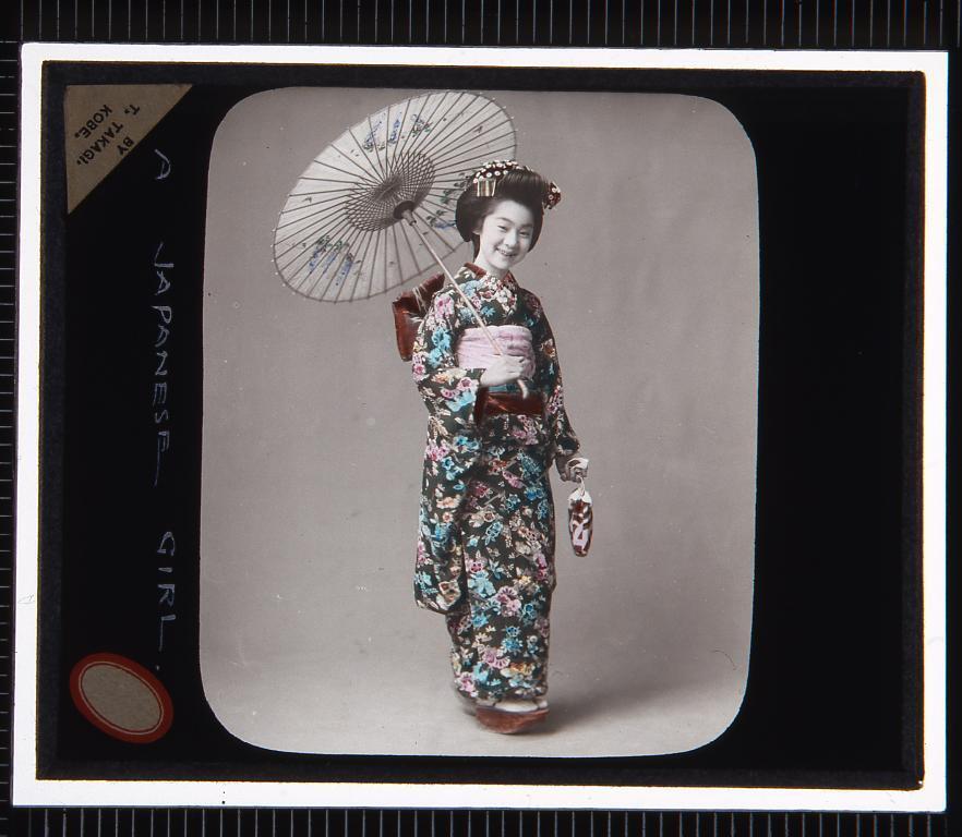 作品画像:娘(幻灯原板)