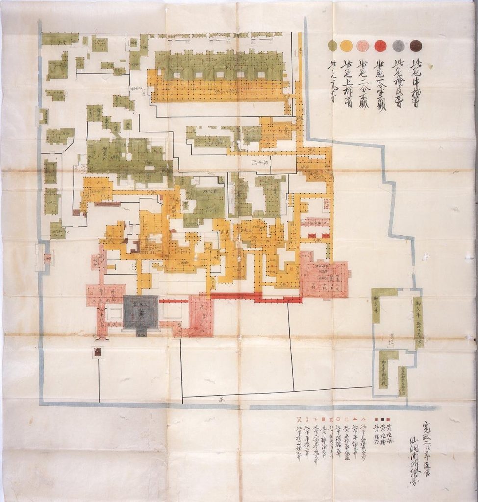 作品画像:仙洞御所絵図