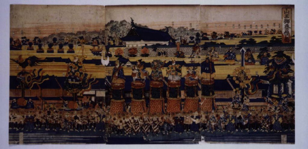 作品画像:山王御祭礼図